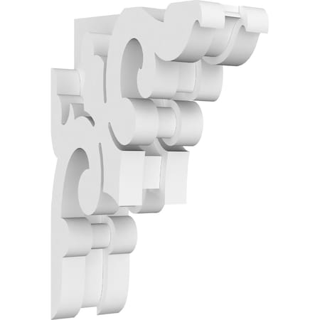 Ekena Millwork Milton Architectural Grade PVC Corbel, 1 7/8"W X 4"D X 6"H CORP01X04X06MI